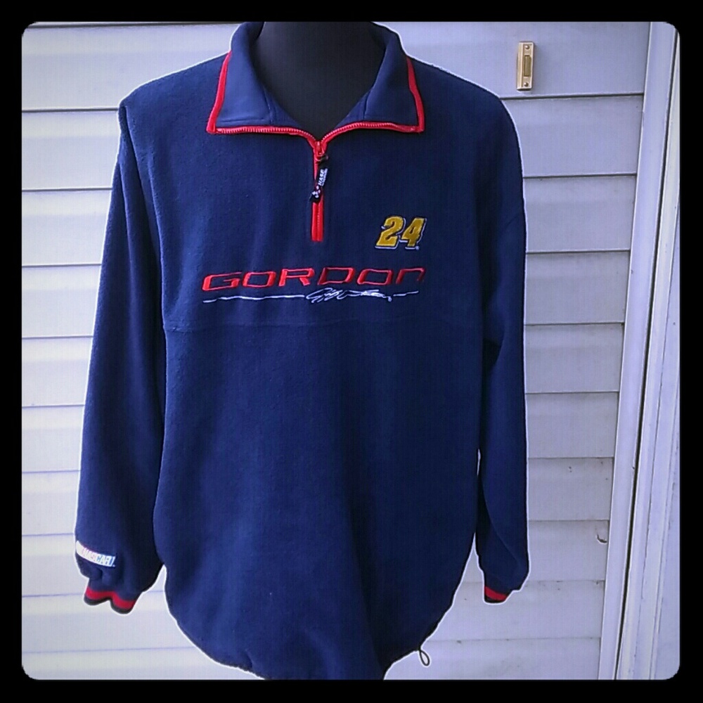Jeff Gordon fleece racing jacket